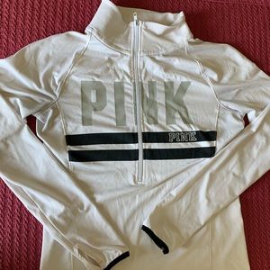 VS pink half zip